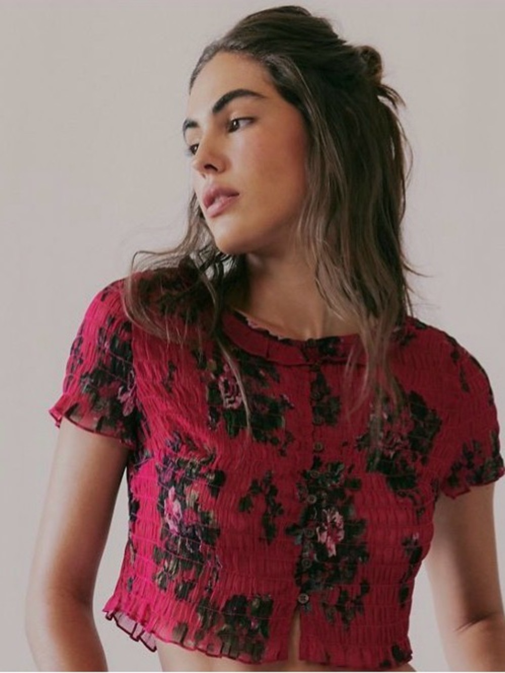 Free People Floral Top NWT! 🌷